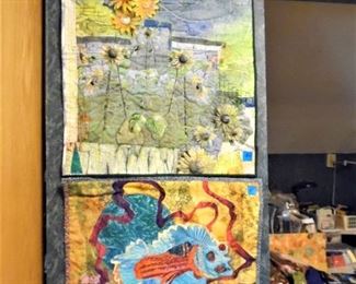 Beautiful pieces of quilt art