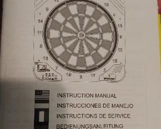 Electronic dart board
