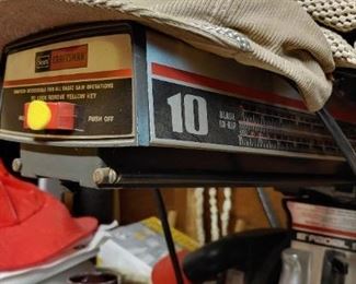Sears Craftsman 10" Radial Arm Saw on table