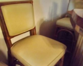 Four chairs that go with the bar