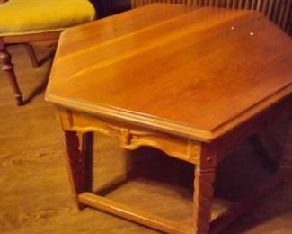 Ranch oak table goes with couch