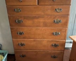 Maple Dresser/Tall Chest