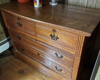 Chestnut Low Chest of Draws
