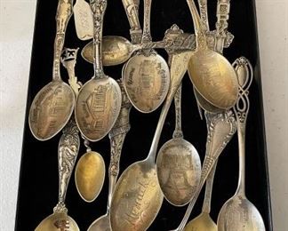 Early 1900's Souvenir Spoons 