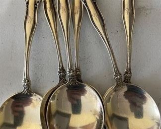 Sterling Silver Soup Spoons