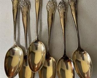 Sterling Silver Tea Spoons