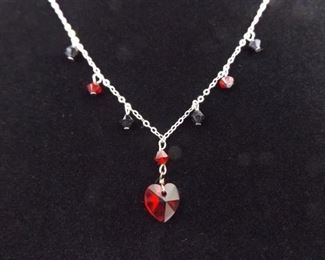 .925 Sterling Silver Heart Necklace
