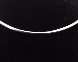 .925 Sterling Silver Square Snake Link Necklace
