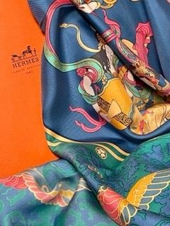 Hermes Scarf with Box