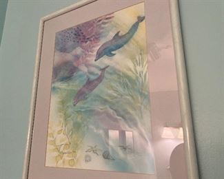 Signed water color by Zoerita