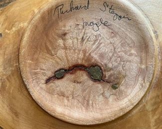 Richard Stepper carved bowl