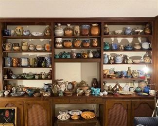 Huge Pottery Collection. Seagrove, NC.