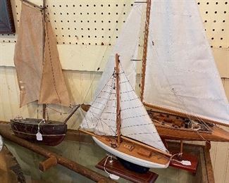Antique ship sailboat models 