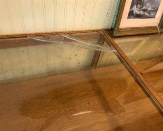 Antique Display case, retail cabinet, glass case 