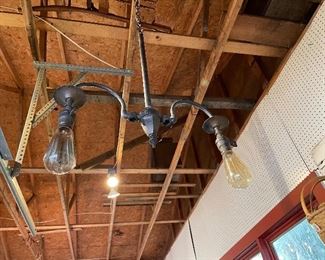Antique light fixtures 