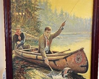 Goodwin framed print (Cabin art)