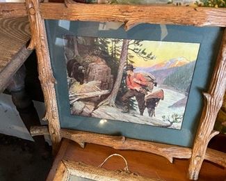 Goodwin framed print (cabin art) 