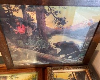 Goodwin framed print (cabin art) 