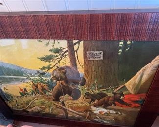 Goodwin framed print (cabin art) 