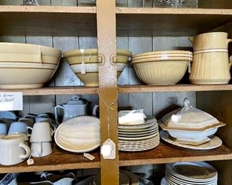 Red Wing Yellow Ware and other pottery/China 