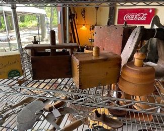 Antique butter molds 