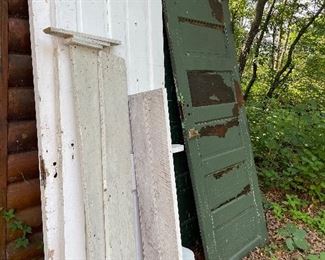 Doors, windows, screens and other architectural items 