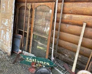 Doors, windows, screens and other architectural items 