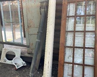 Doors, windows, screens and other architectural items 