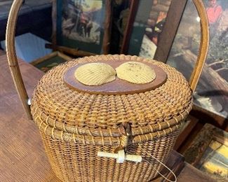 Nantucket basket purse