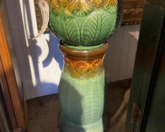 Majolica planter 