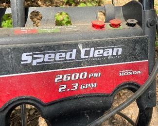 Honda Speed Clean Pressure Washer 