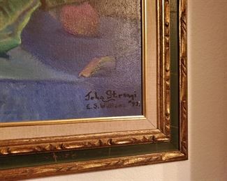 Original oil painting 