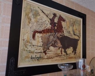 Nissan Engel "El Picador" framed print