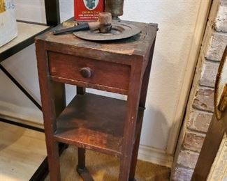 Antique smoking stand