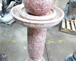 Ball fountains in all sizes and colors