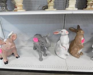 Pigs, rabbits and elephants oh my!!