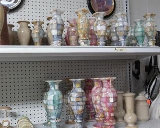 Beautiful handmade vases in all shapes and sizes