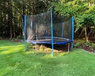 Zupapa Trampoline with safety net.  In almost "like new" condition.