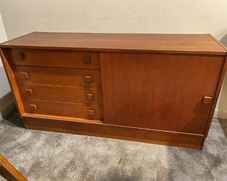 MCM Danish Modern Teak Credenza
