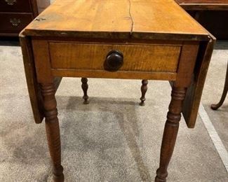 19th c. Maple New England Pembroke Table