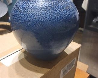 Auman Pottery, CB Masten Glazed Vase