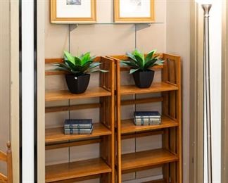 Collapsible book shelves!