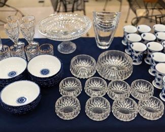 The blue/white bowls are Pier 1