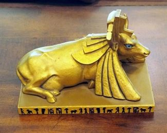 2001 Cow Parade Cow Figurine, "Egyptian Princess" # 9140