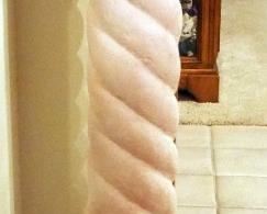 Cast Plaster 45" Decorative Column