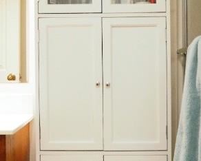 Laminate 6 Door Storage Closet, 72.25" x 25" x 14"