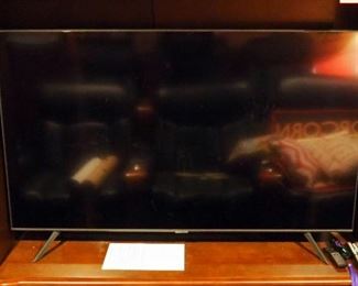 Samsung 55" Smart TV Model# QN55Q60TBF With Remote And Roku Streaming Player With Remote