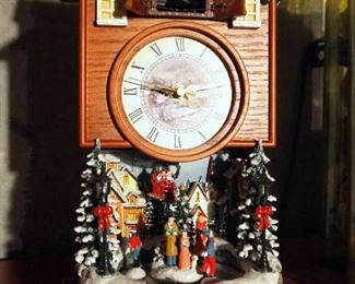 Roman 15" Animated LED Musical Christmas Cuckoo Clock