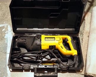 DeWalt Heavy Duty Reciprocating Saw, Model # DW311, Includes Carrying Case