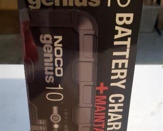 Noco Genius 10 Battery Charger + Maintainer, New In Package